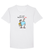 Am luat tricoul pe DOS Tricou mânecă scurtă guler larg Bărbat Skater