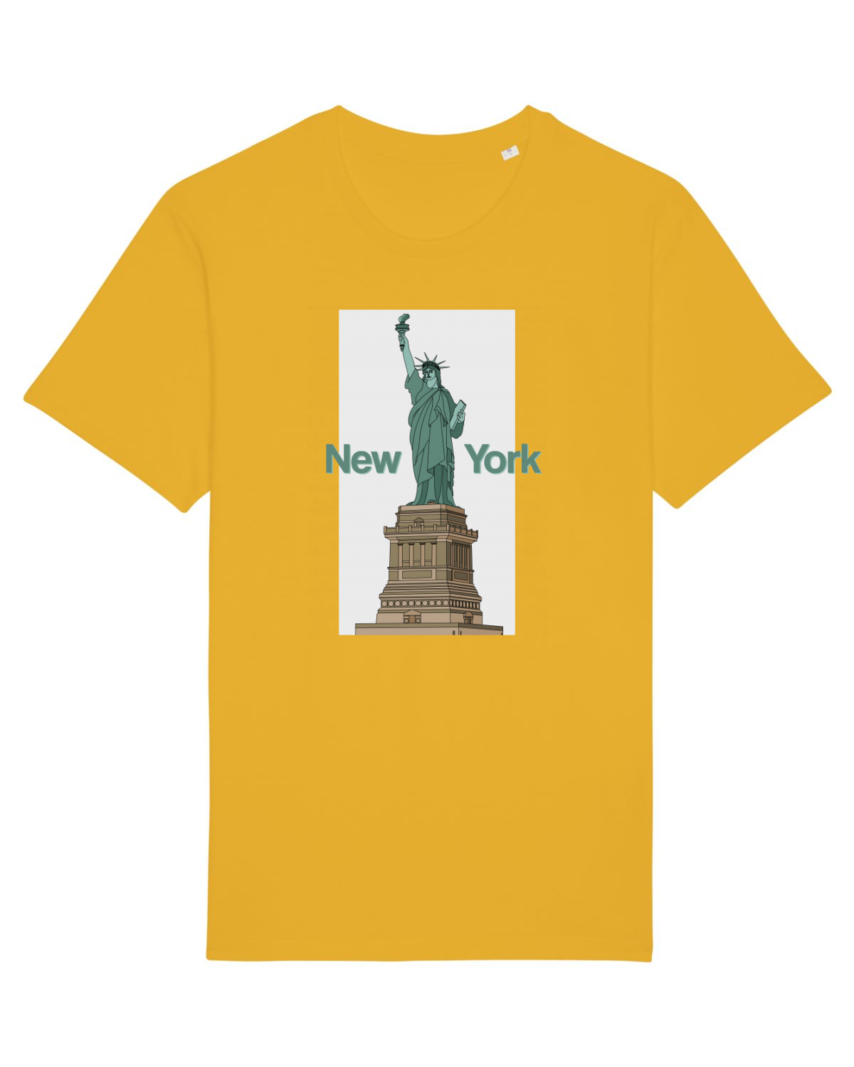 Tricou mânecă scurtă Unisex Rocker Spectra Yellow