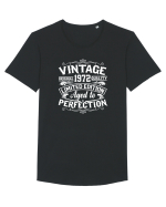Vintage original 1972 quality limited edition aged to perfection, Aniversar Tricou mânecă scurtă guler larg Bărbat Skater