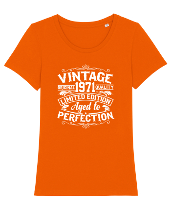 Vintage original 1971 quality limited edition aged to perfection, Aniversar Bright Orange