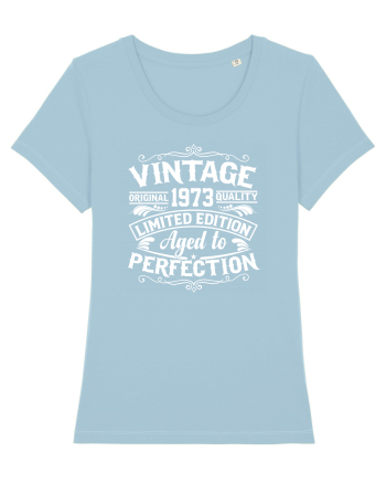 Vintage original 1973 quality limited edition aged to perfection, Aniversar Sky Blue