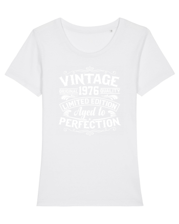 Vintage original 1976 quality limited edition aged to perfection, Aniversar White