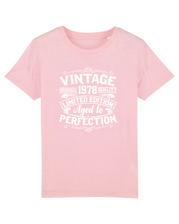 Vintage original 1978 quality limited edition aged to perfection, Aniversar Cotton Pink