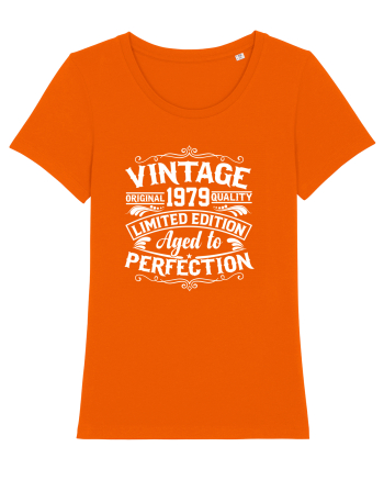 Vintage original 1979 quality limited edition aged to perfection, Aniversar Bright Orange