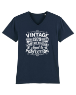 Vintage original 1979 quality limited edition aged to perfection, Aniversar Tricou mânecă scurtă guler V Bărbat Presenter