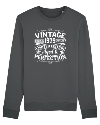 Vintage original 1979 quality limited edition aged to perfection, Aniversar Anthracite