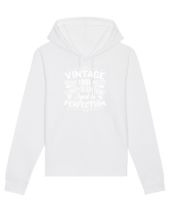 Vintage original 1981 quality limited edition aged to perfection, Aniversar White