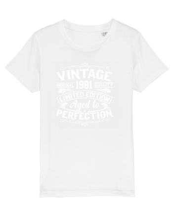 Vintage original 1981 quality limited edition aged to perfection, Aniversar White