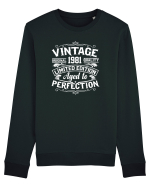 Vintage original 1981 quality limited edition aged to perfection, Aniversar Bluză mânecă lungă Unisex Rise