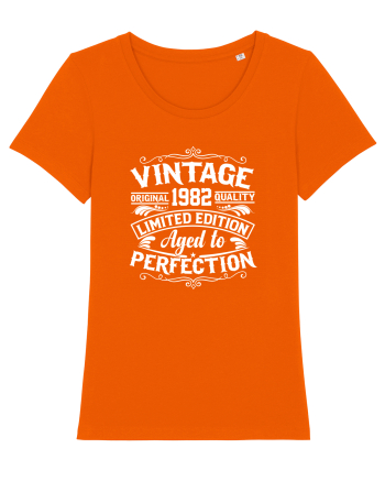 Vintage original 1982 quality limited edition aged to perfection, Aniversar Bright Orange