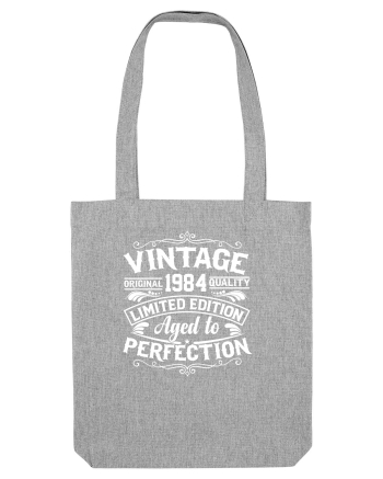 Vintage original 1984 quality limited edition aged to perfection, Aniversar Heather Grey