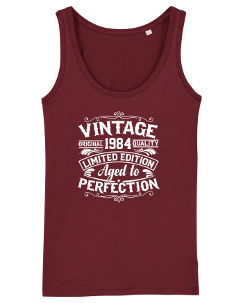 Vintage original 1984 quality limited edition aged to perfection, Aniversar Burgundy