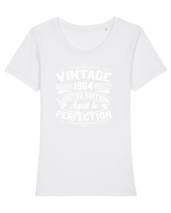 Vintage original 1984 quality limited edition aged to perfection, Aniversar White
