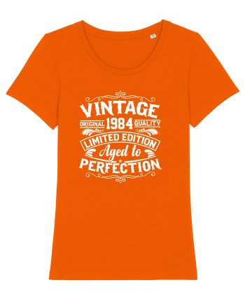 Vintage original 1984 quality limited edition aged to perfection, Aniversar Bright Orange