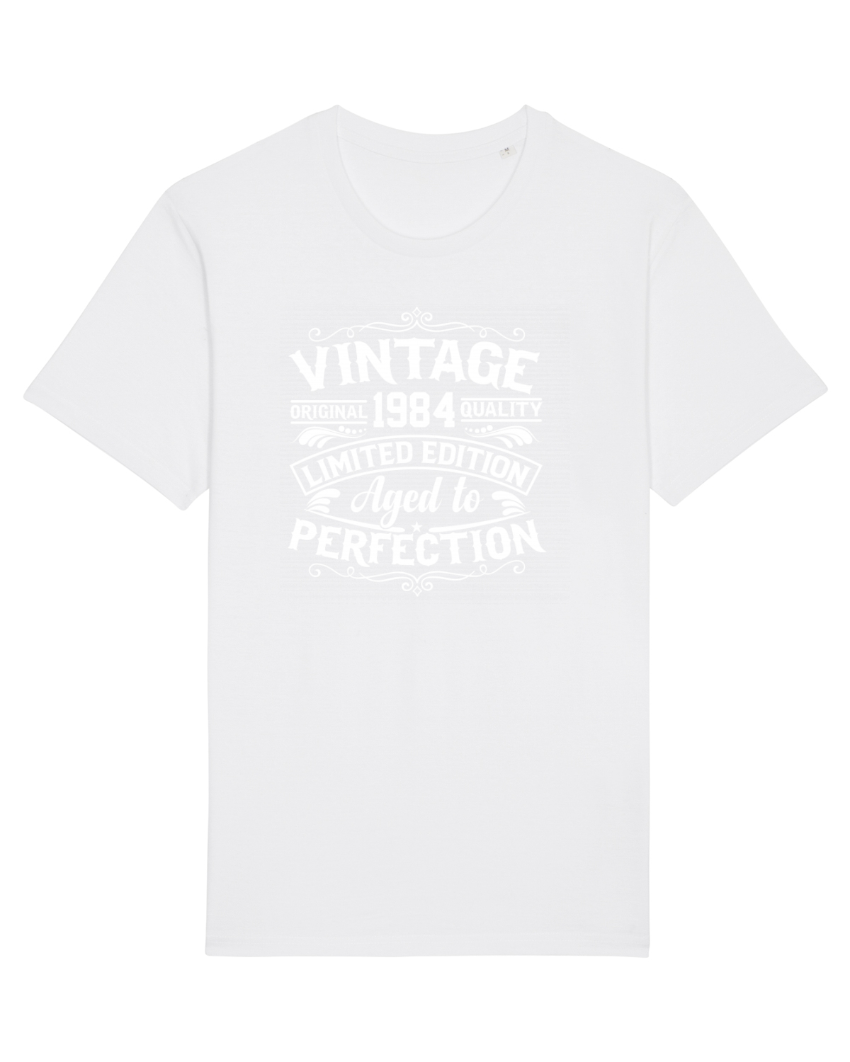 Tricou mânecă scurtă Unisex Rocker White