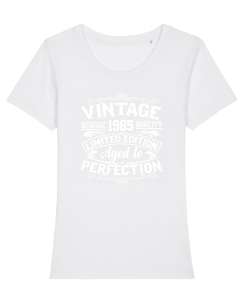 Vintage original 1985 quality limited edition aged to perfection, Aniversar White