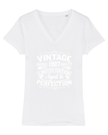 Vintage original 1987 quality limited edition aged to perfection, Aniversar White