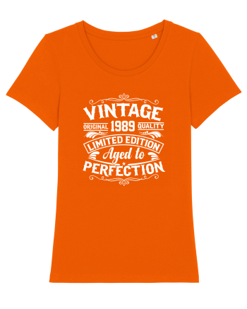 Vintage original 1989 quality limited edition aged to perfection, Aniversar Bright Orange