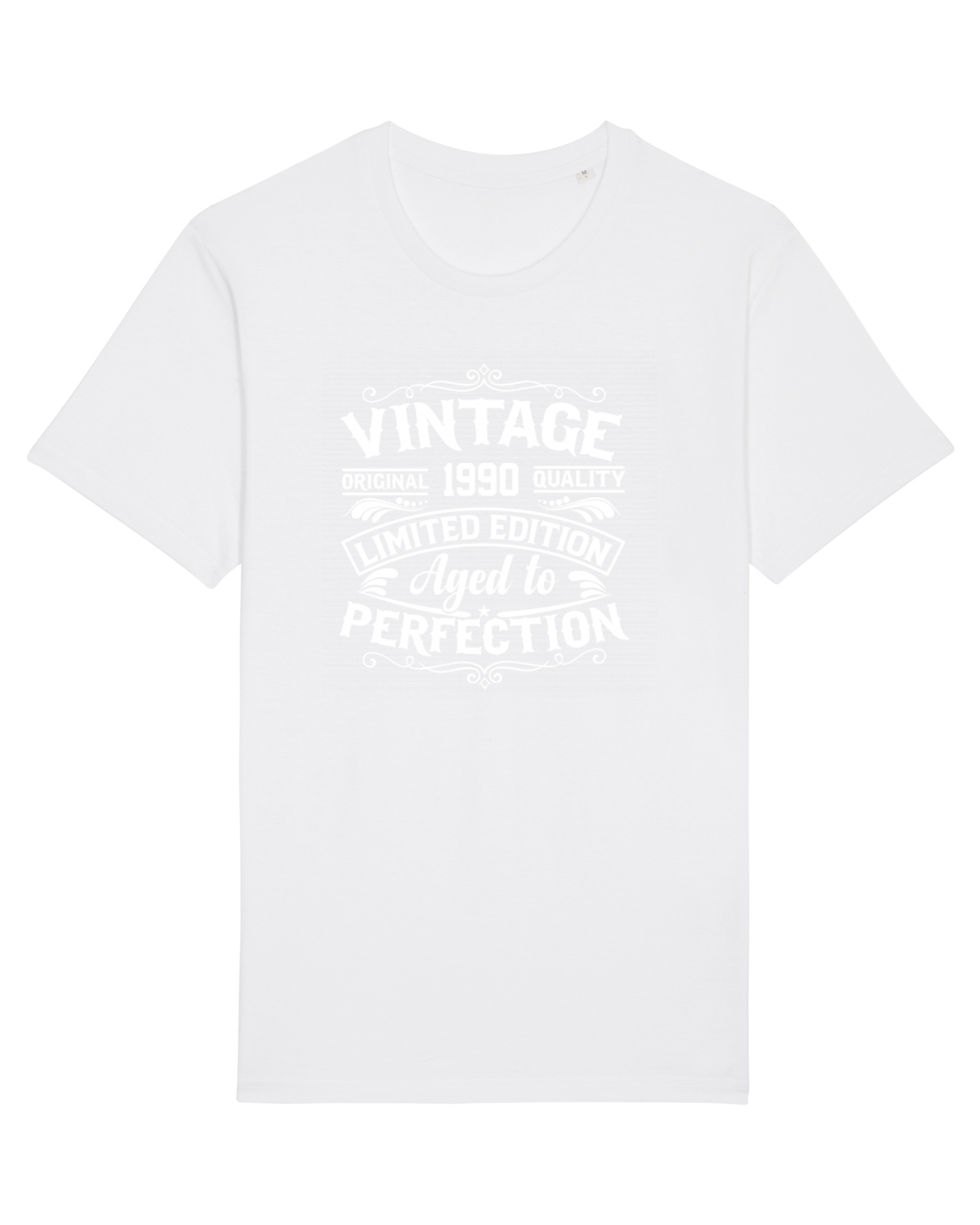 Tricou mânecă scurtă Unisex Rocker White