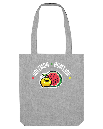 no lemon - no melon - mirror selfie design Heather Grey