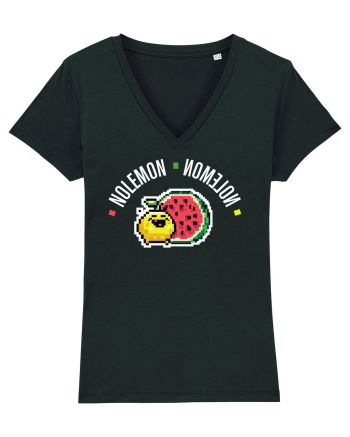 no lemon - no melon - mirror selfie design Black