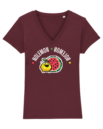 no lemon - no melon - mirror selfie design Burgundy