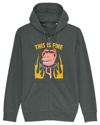 This Is Fine Monster Ballerina Anthracite