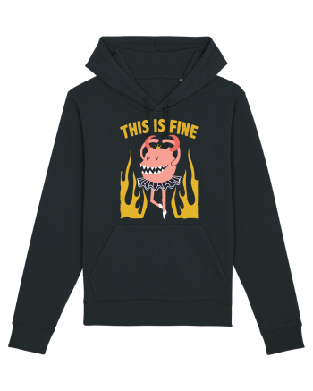 This Is Fine Monster Ballerina Black