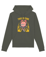 This Is Fine Monster Ballerina Hanorac Unisex Drummer