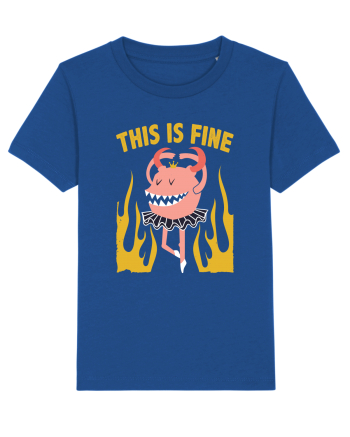 This Is Fine Monster Ballerina Majorelle Blue