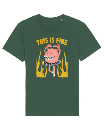This Is Fine Monster Ballerina Bottle Green