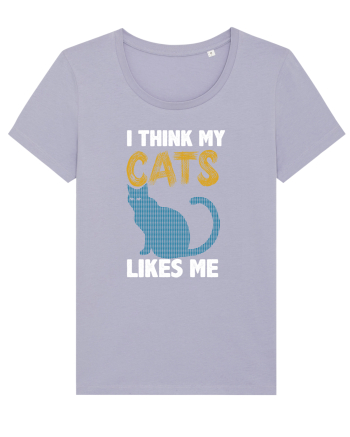 I Think Cats Likes Me Lavender