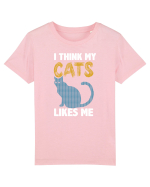 I Think Cats Likes Me Tricou mânecă scurtă  Copii Mini Creator
