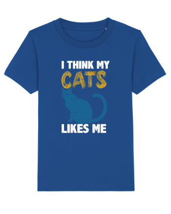 I Think Cats Likes Me Majorelle Blue