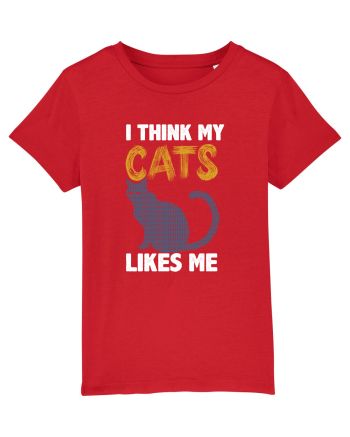 I Think Cats Likes Me Red
