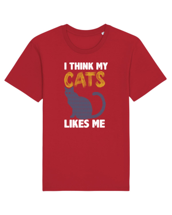 I Think Cats Likes Me Red