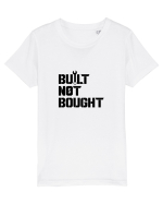 Built not Bought Tricou mânecă scurtă  Copii Mini Creator