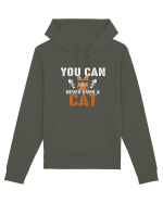 You Can Never Own A Cat Hanorac Unisex Drummer