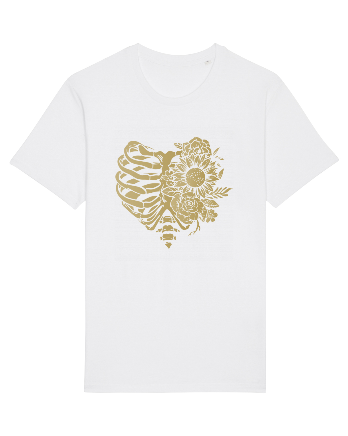Tricou mânecă scurtă Unisex Rocker White