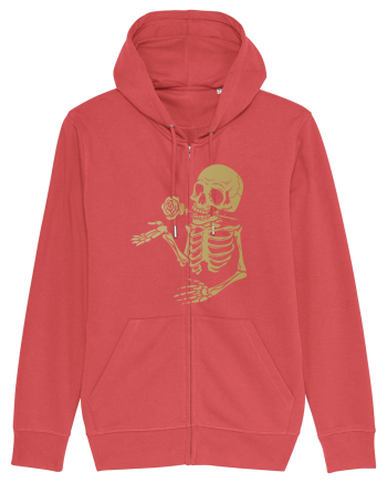 Skeleton Gold Rose Carmine Red