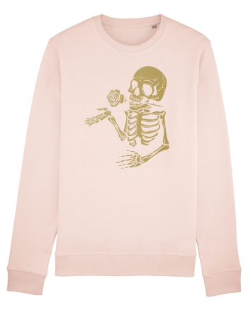 Skeleton Gold Rose Candy Pink