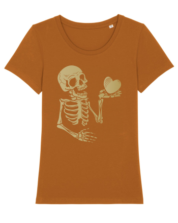 Skeleton Golden Heart Roasted Orange