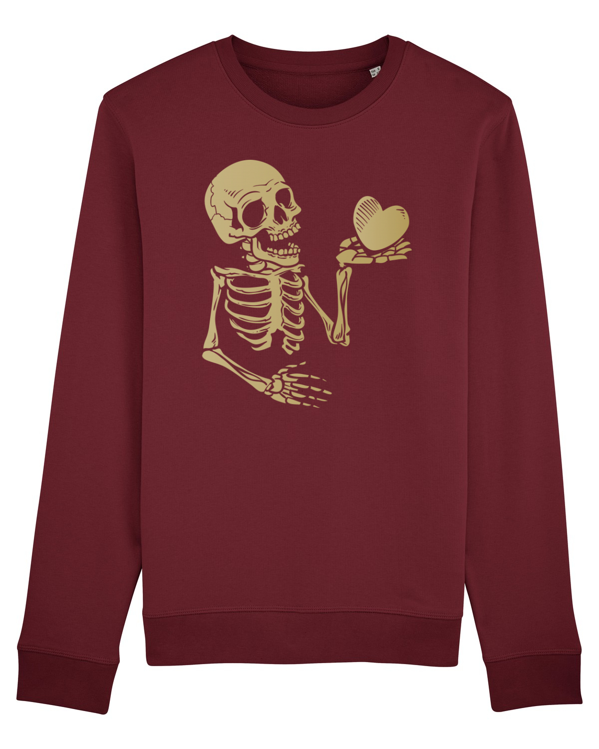 Bluză mânecă lungă Unisex Rise Burgundy