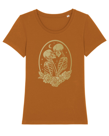 Skeleton Lovers Kiss Roasted Orange