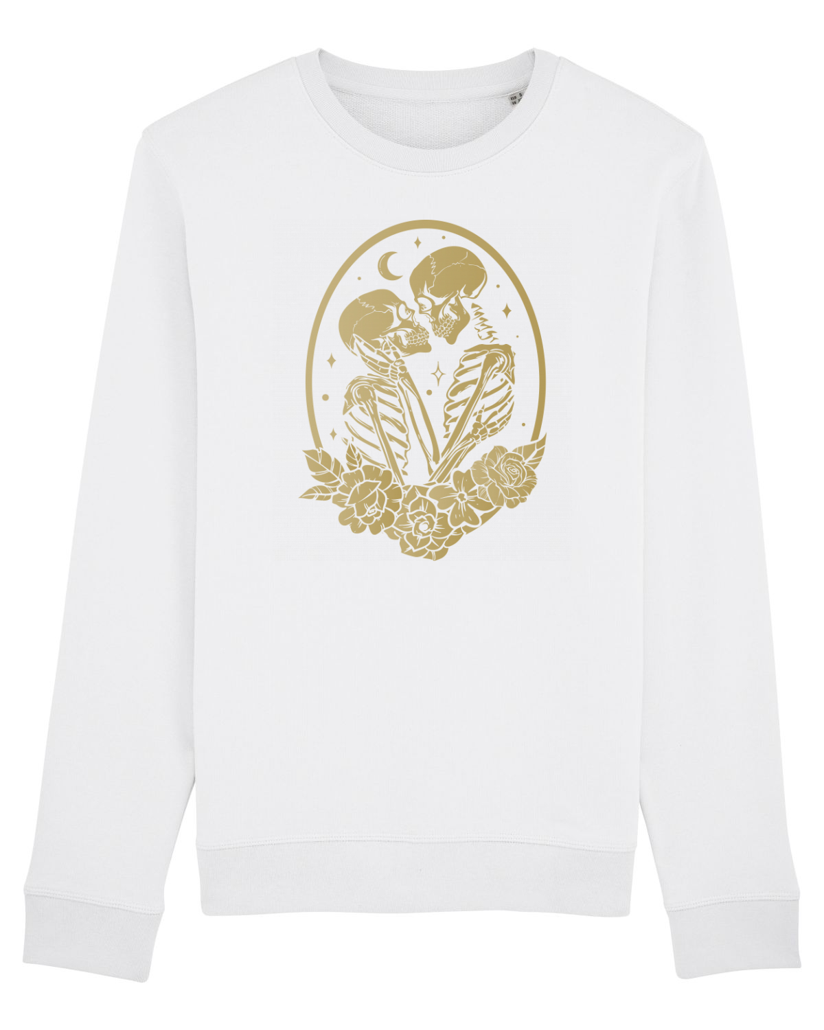Bluză mânecă lungă Unisex Rise White