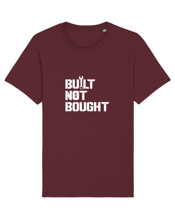 Built not Bought Burgundy