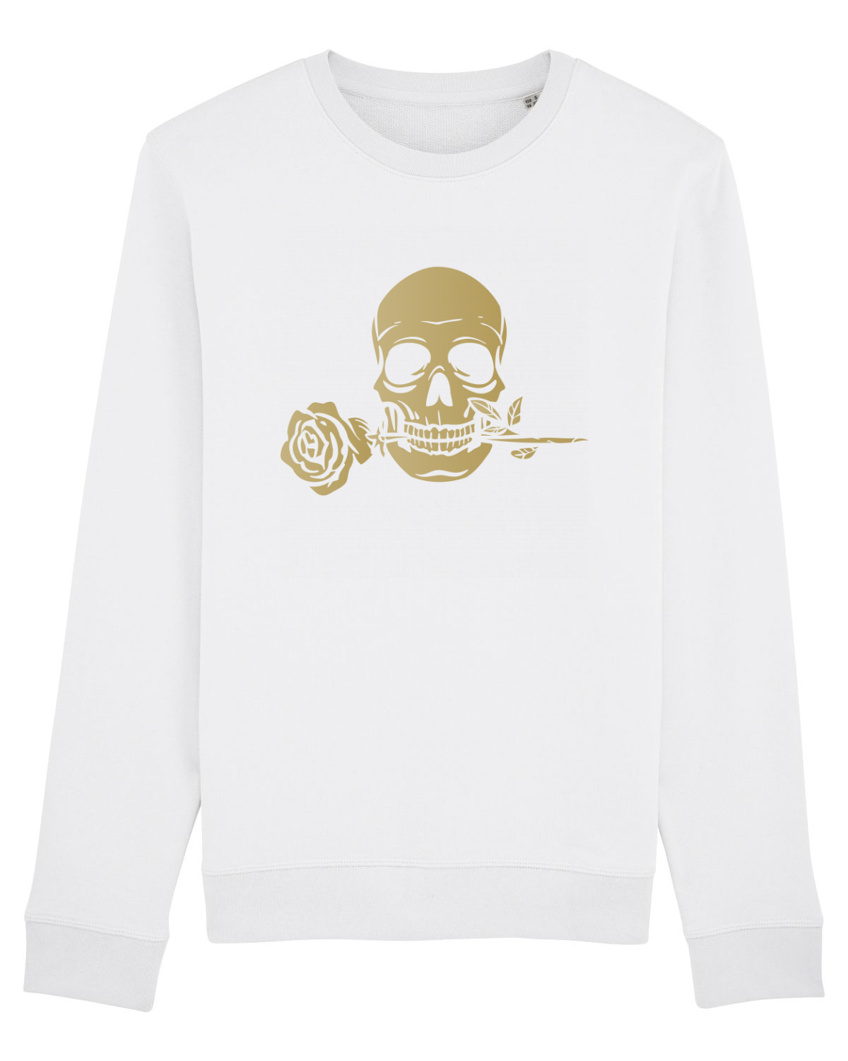 Bluză mânecă lungă Unisex Rise White
