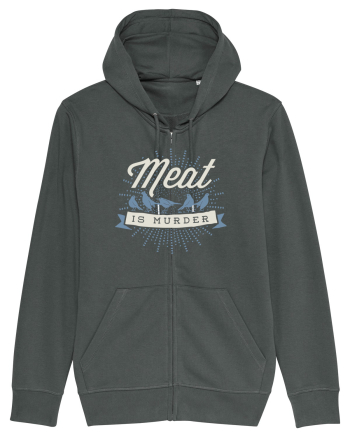 Meat is murder - blue Anthracite