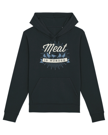 Meat is murder - blue Black