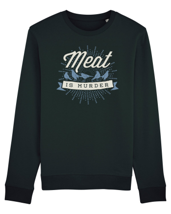 Meat is murder - blue Black